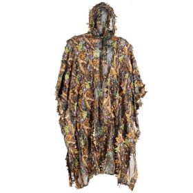 Outdoor Military CS Woodland Hunting Poncho